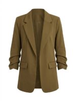 Σακάκι με σούρα στα μανίκια - Image 2